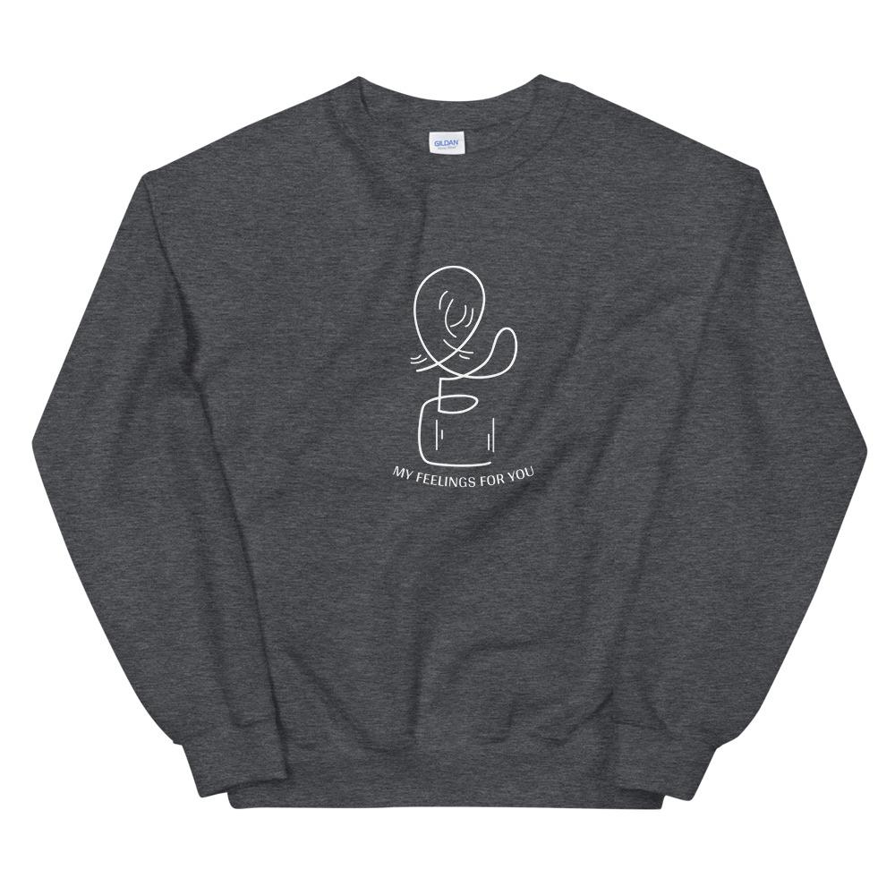Leah's Feelings | Unisex Sweatshirt | Stardew Valley Threads and Thistles Inventory Dark Heather S