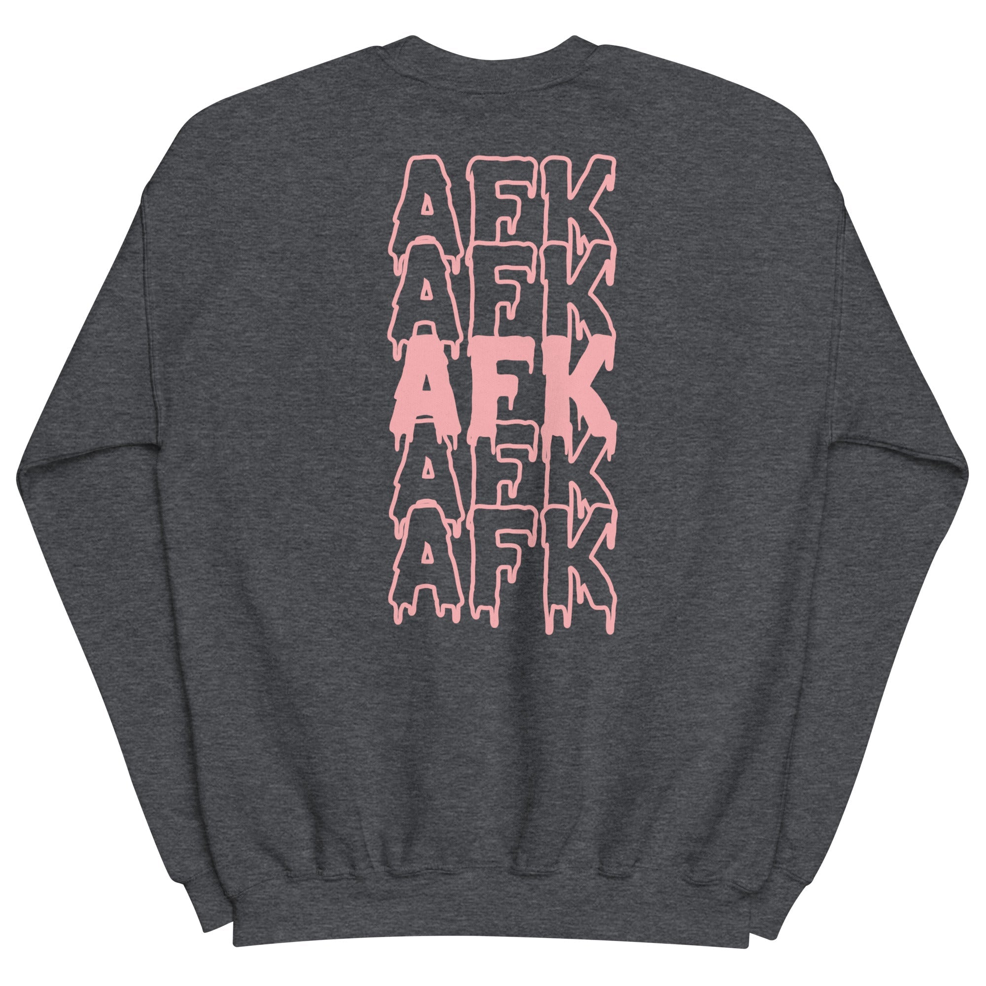 Drippy AFK Fall | Unisex Sweatshirt Threads & Thistles Inventory Dark Heather S