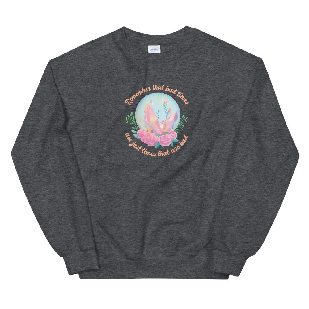 Remember | Unisex Sweatshirt | Animal Crossing Threads and Thistles Inventory Dark Heather S