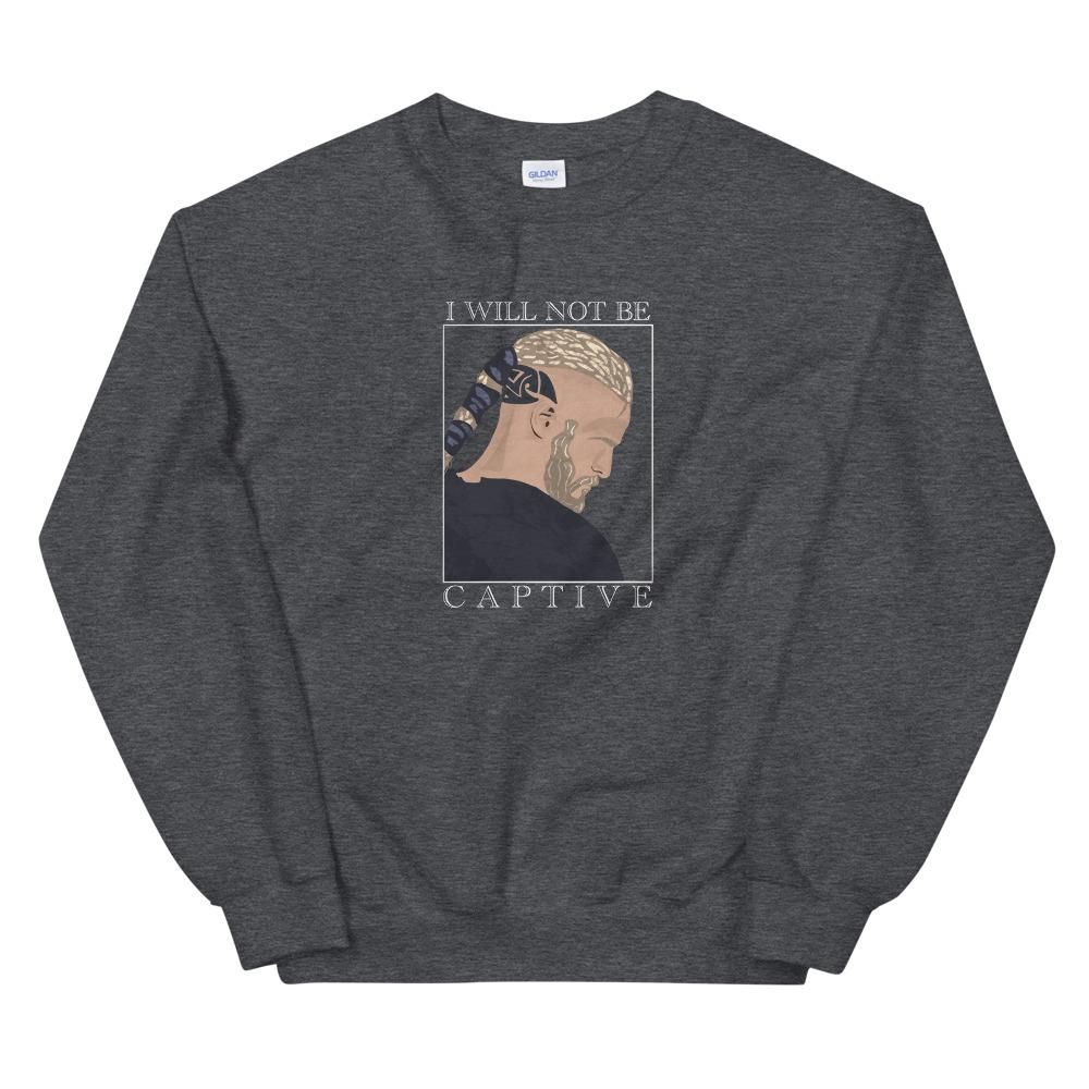 Captive | Unisex Sweatshirt | Assassin's Creed Threads and Thistles Inventory Dark Heather S