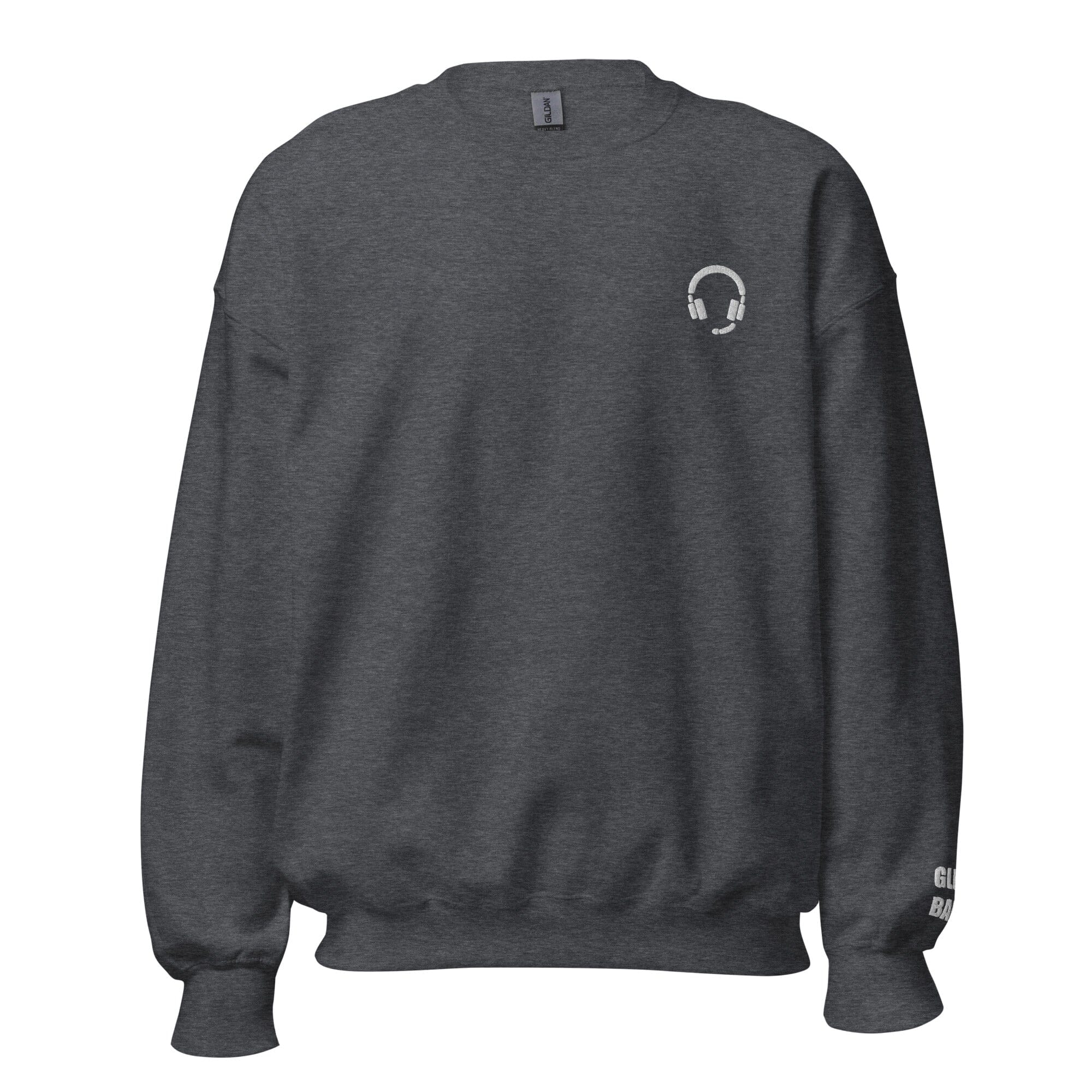 GLHF, Babe | Embroidered Unisex Sweatshirt | Gamer Affirmations Threads & Thistles Inventory Dark Heather S