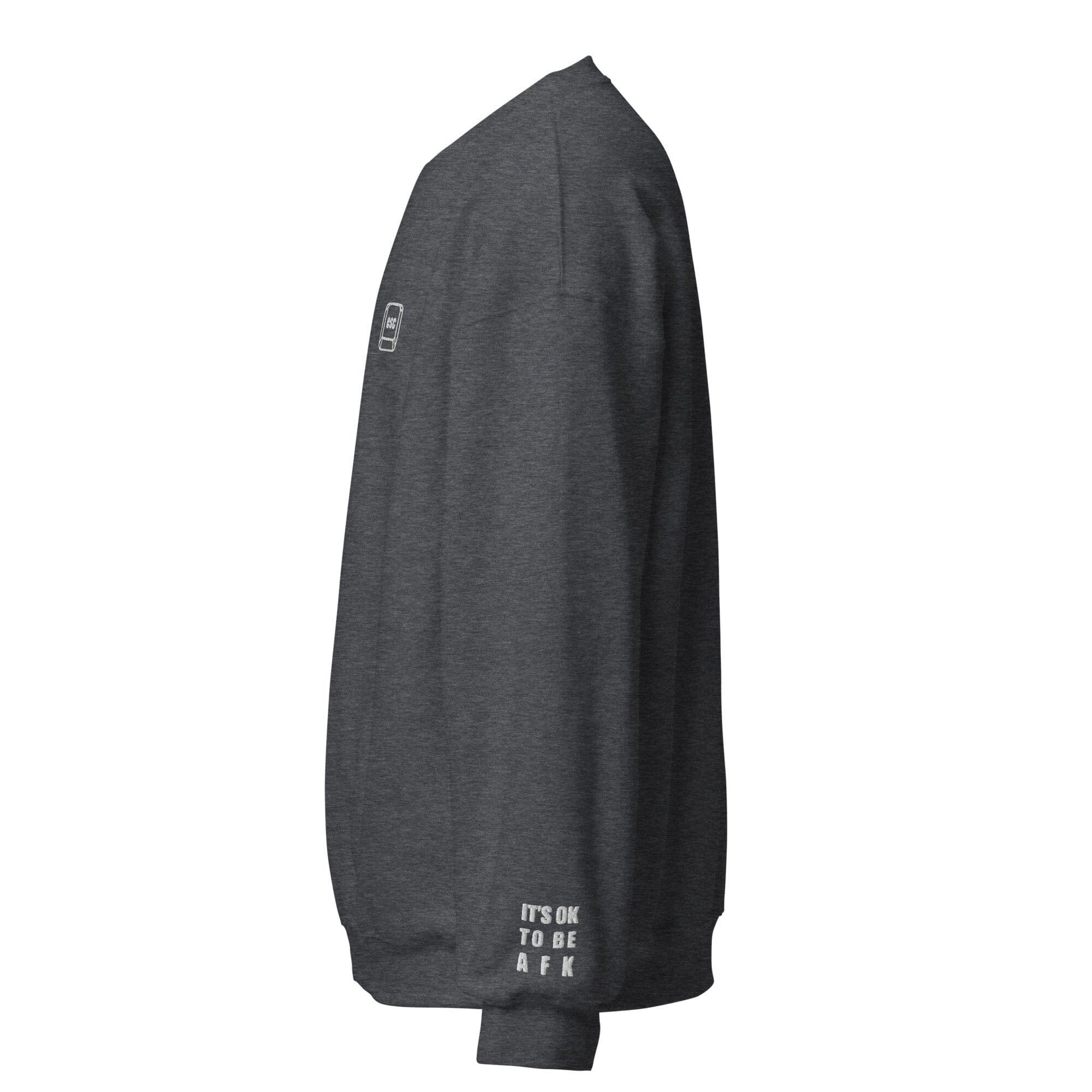 It's Ok to be AFK | Unisex Sweatshirt | Gamer Affirmations Threads & Thistles Inventory
