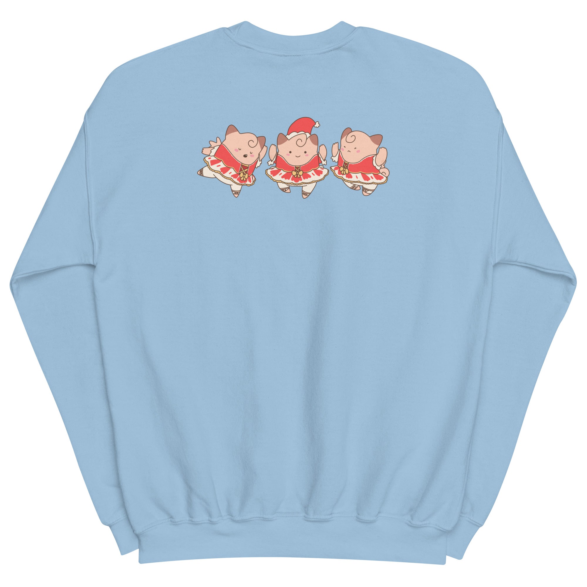 Sugarplum Clefairies | Christmas Pokemon Unisex Sweatshirt Threads & Thistles Inventory