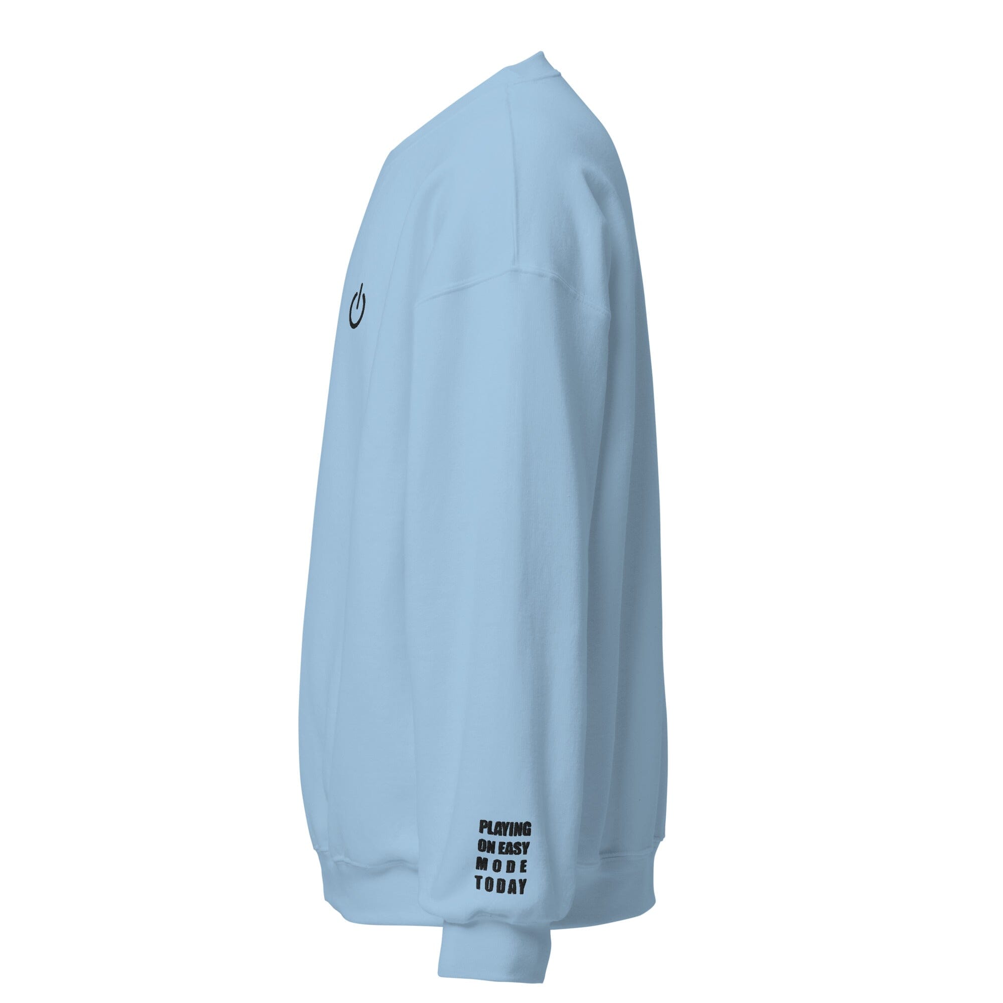 Playing on Easy Mode Today | Unisex Sweatshirt | Gamer Affirmations Threads & Thistles Inventory