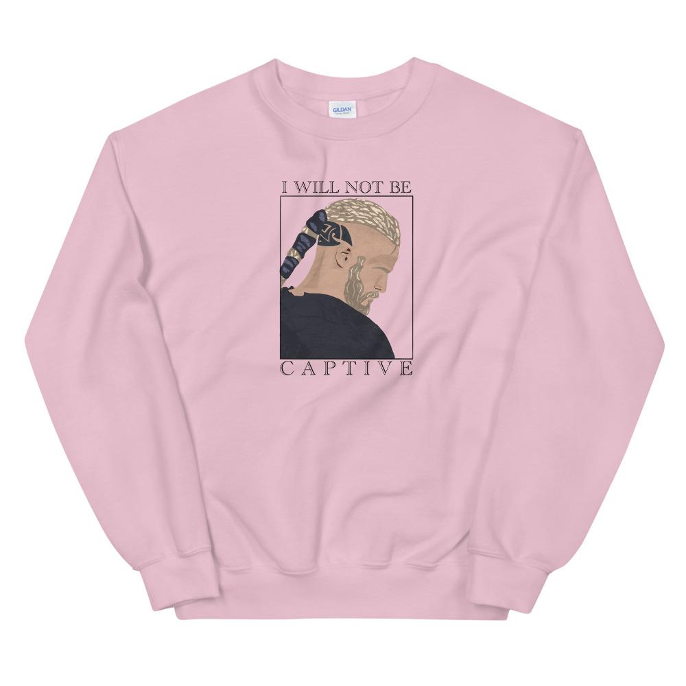 Captive | Unisex Sweatshirt | Assassin's Creed Threads and Thistles Inventory Light Pink S