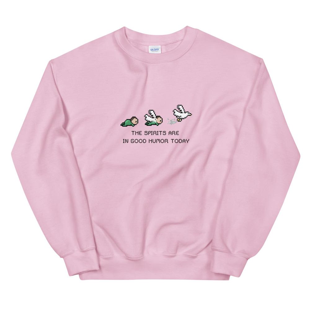 Good Humor | Unisex Sweatshirt | Stardew Valley Threads and Thistles Inventory Light Pink S