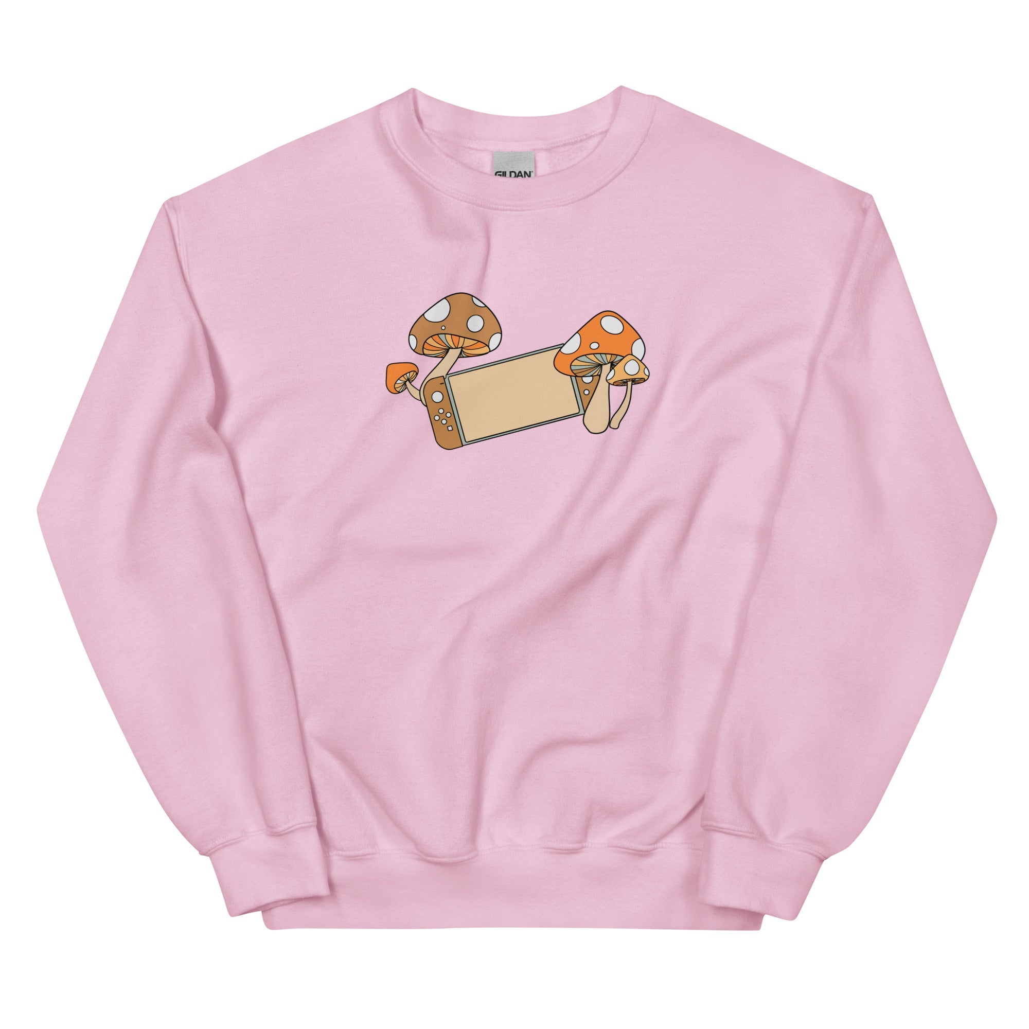 Fall Switch | Unisex Sweatshirt | Fall Cozy Gamer Threads & Thistles Inventory Light Pink S
