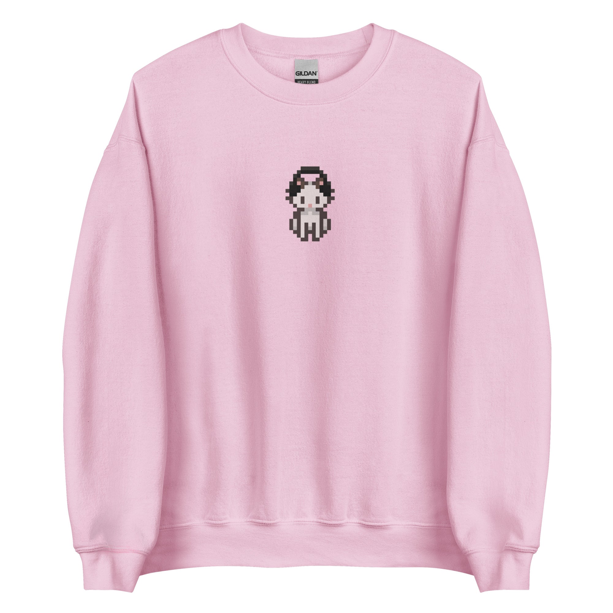 Gamer Kitty | Unisex Sweatshirt | Cozy Gamer Threads & Thistles Inventory Light Pink S