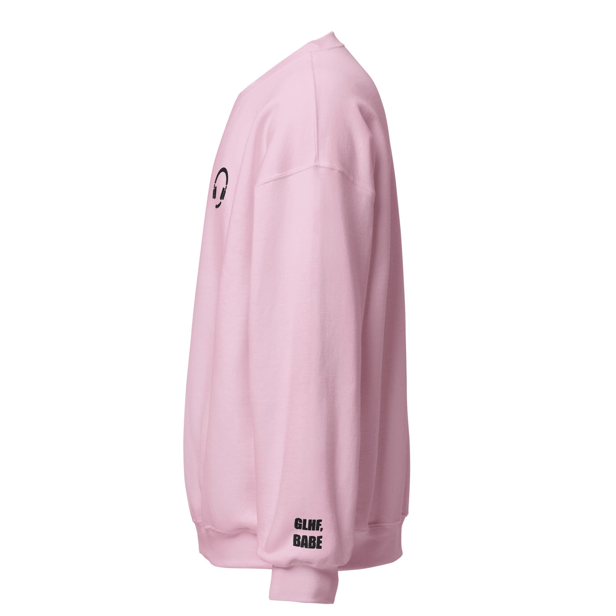 GLHF, Babe | Embroidered Unisex Sweatshirt | Gamer Affirmations Threads & Thistles Inventory