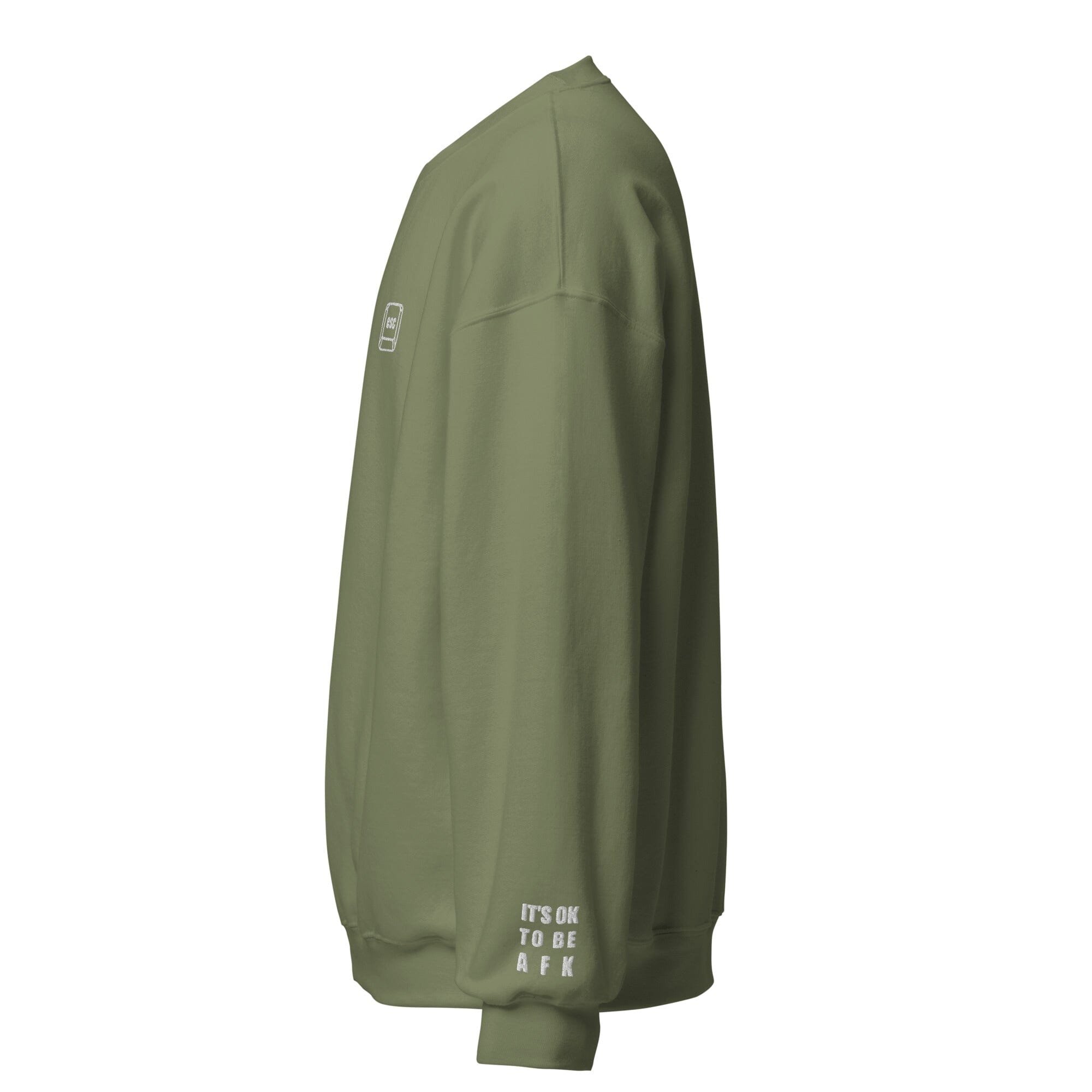 It's Ok to be AFK | Unisex Sweatshirt | Gamer Affirmations Threads & Thistles Inventory