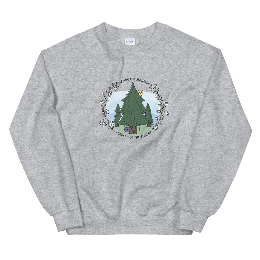 Junimo | Unisex Sweatshirt | Stardew Valley Threads and Thistles Inventory Sport Grey S 