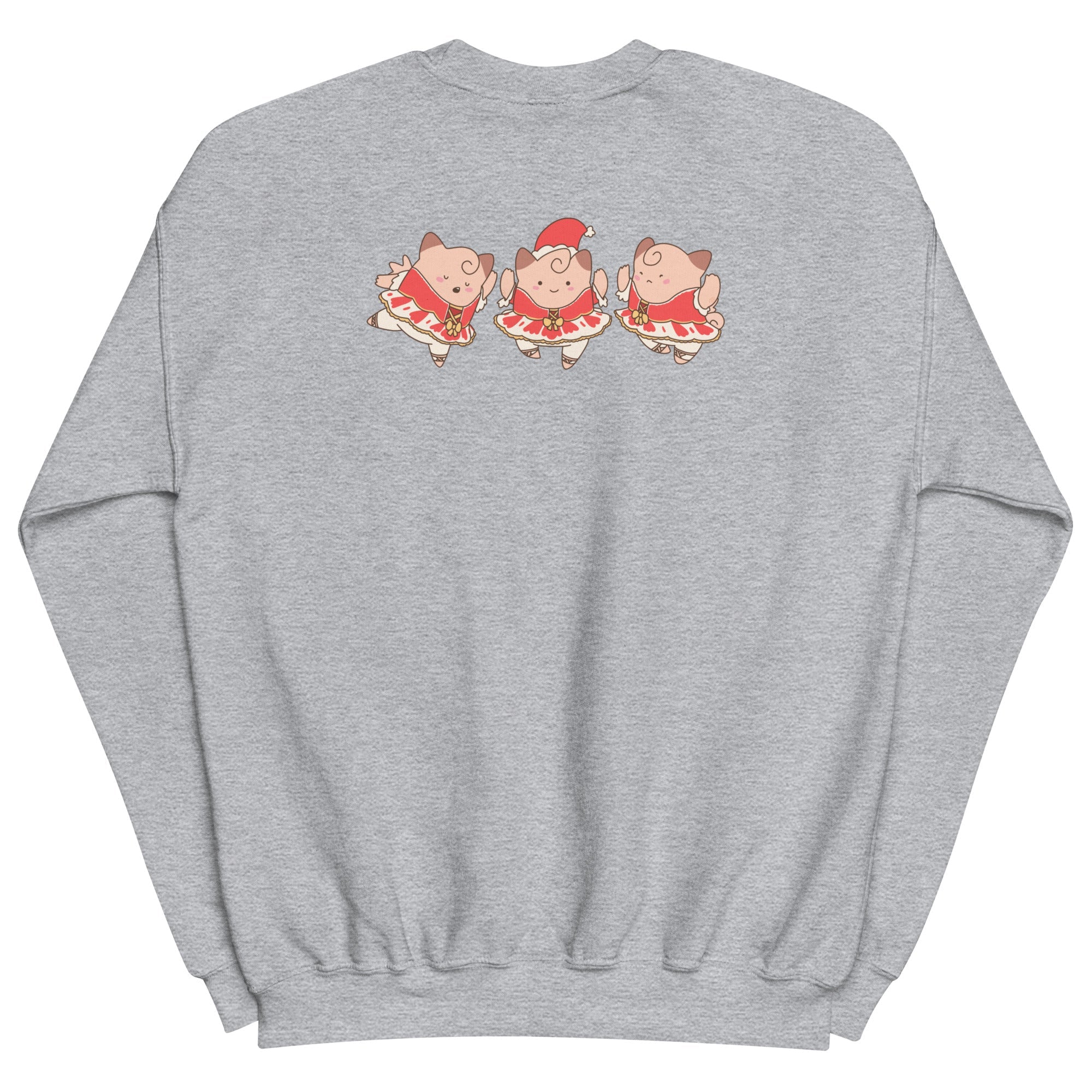 Sugarplum Clefairies | Christmas Pokemon Unisex Sweatshirt Threads & Thistles Inventory