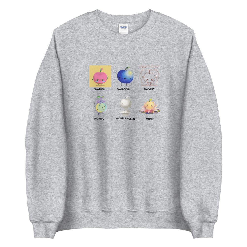 Junimo Artists | Unisex Sweatshirt | Stardew Valley Threads and Thistles Inventory Sport Grey S