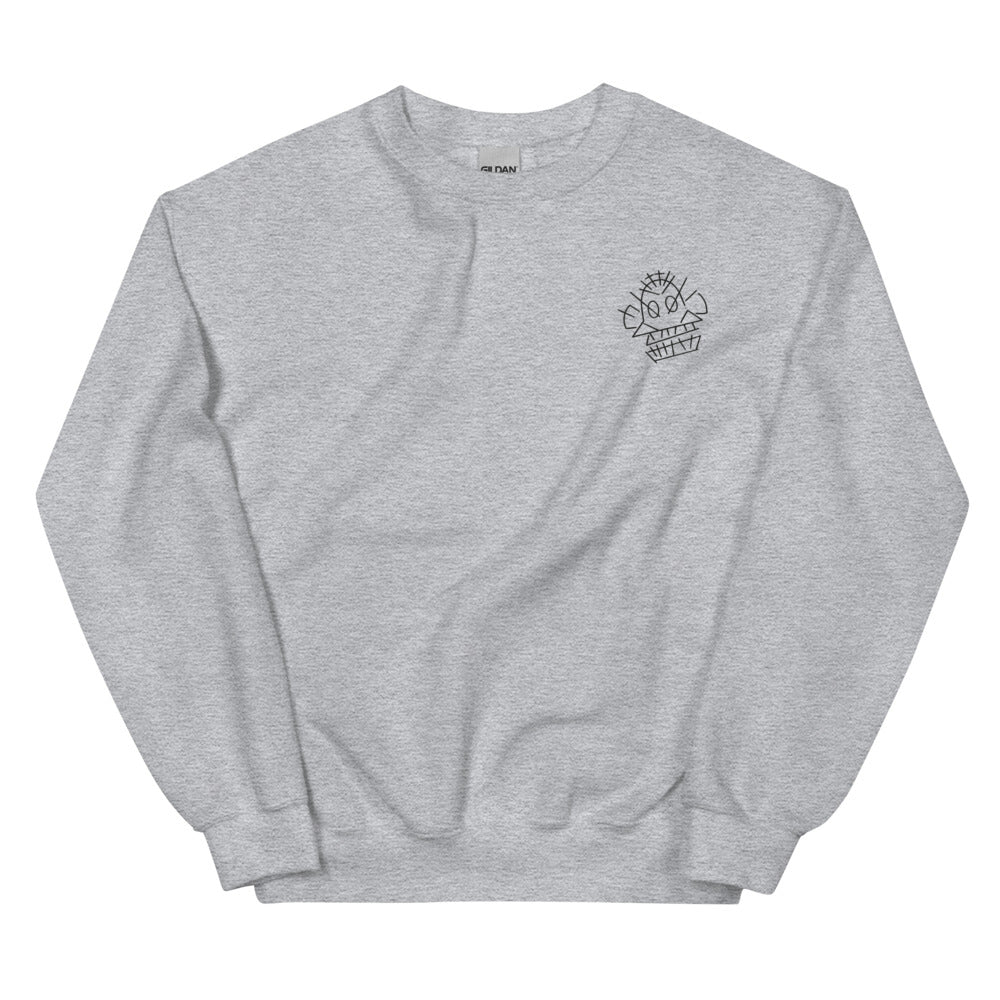 Jinx Monkey | Unisex Sweatshirt | League of Legends Threads and Thistles Inventory Sport Grey S