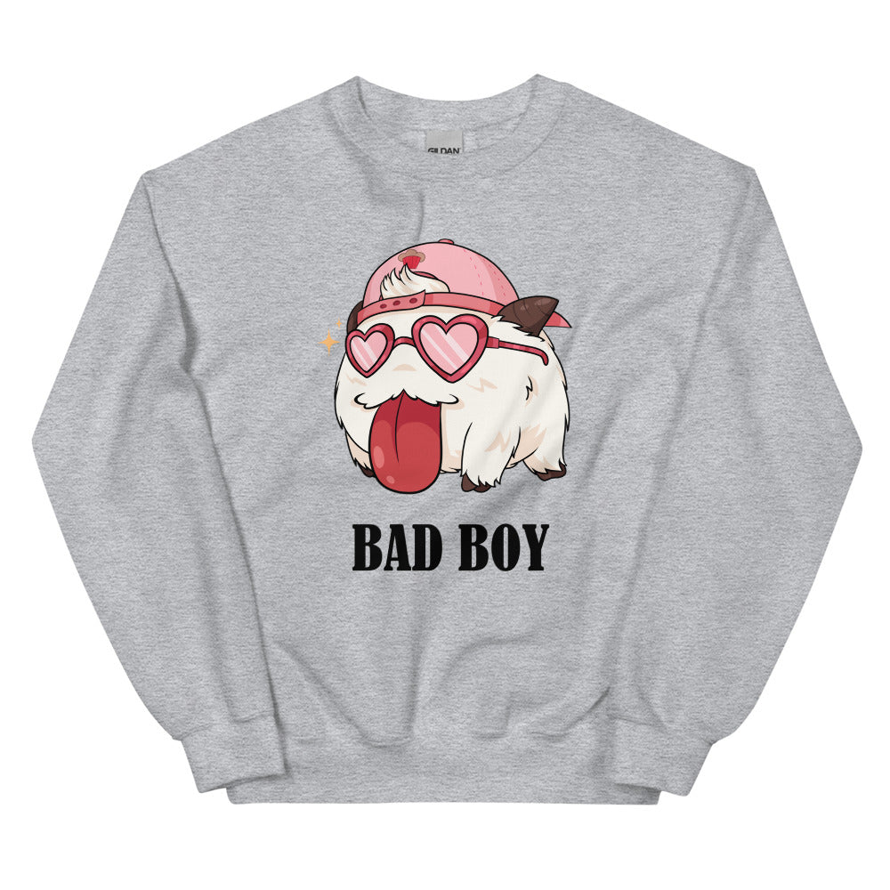 Bad Boy | Unisex Sweatshirt | League of Legends Threads and Thistles Inventory Sport Grey S