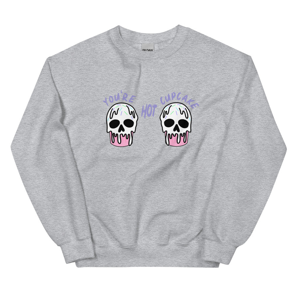 You're Hot Cupcake | Unisex Sweatshirt | League of Legends Threads and Thistles Inventory Sport Grey S