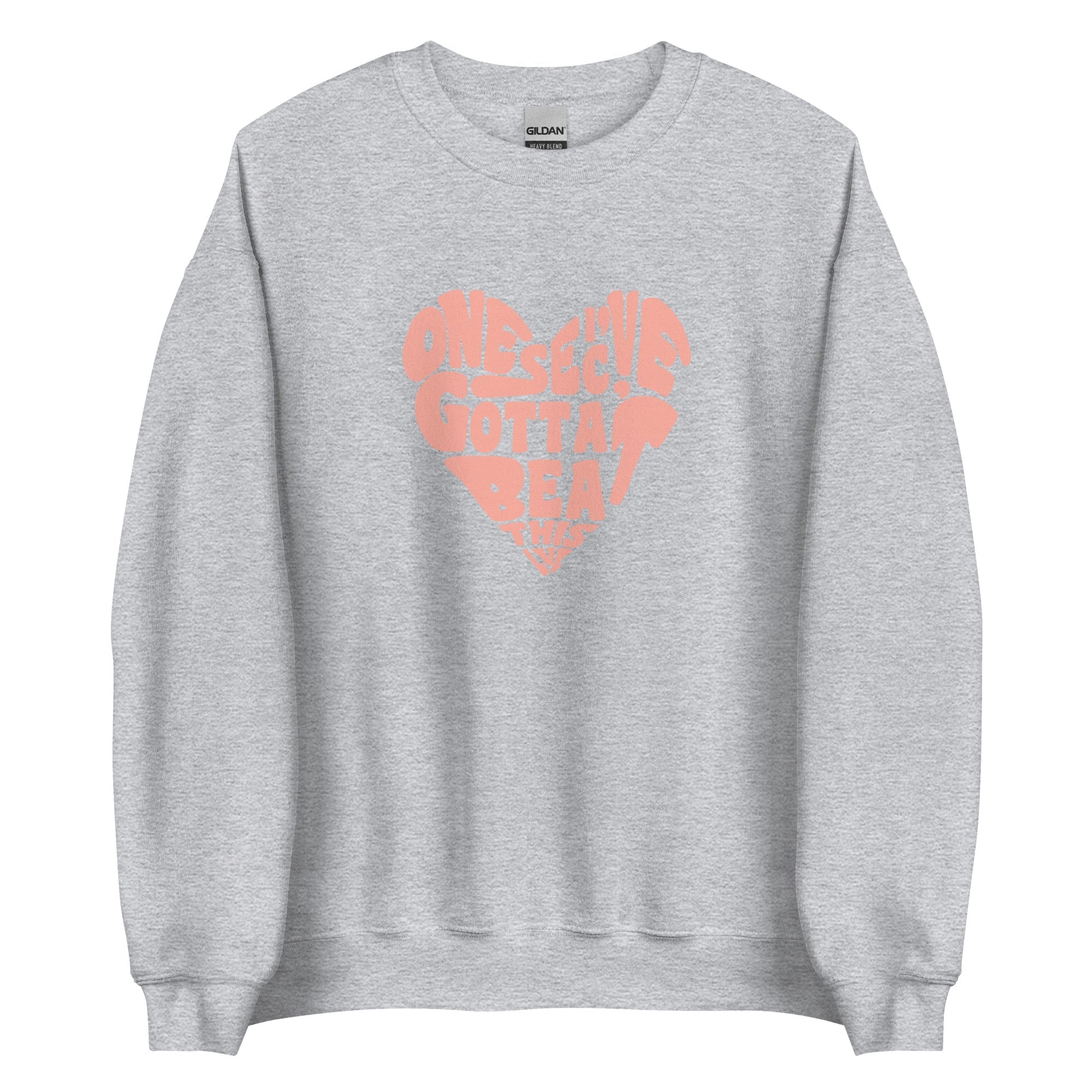 Beat This Level | Unisex Sweatshirt Threads and Thistles Inventory Sport Grey S