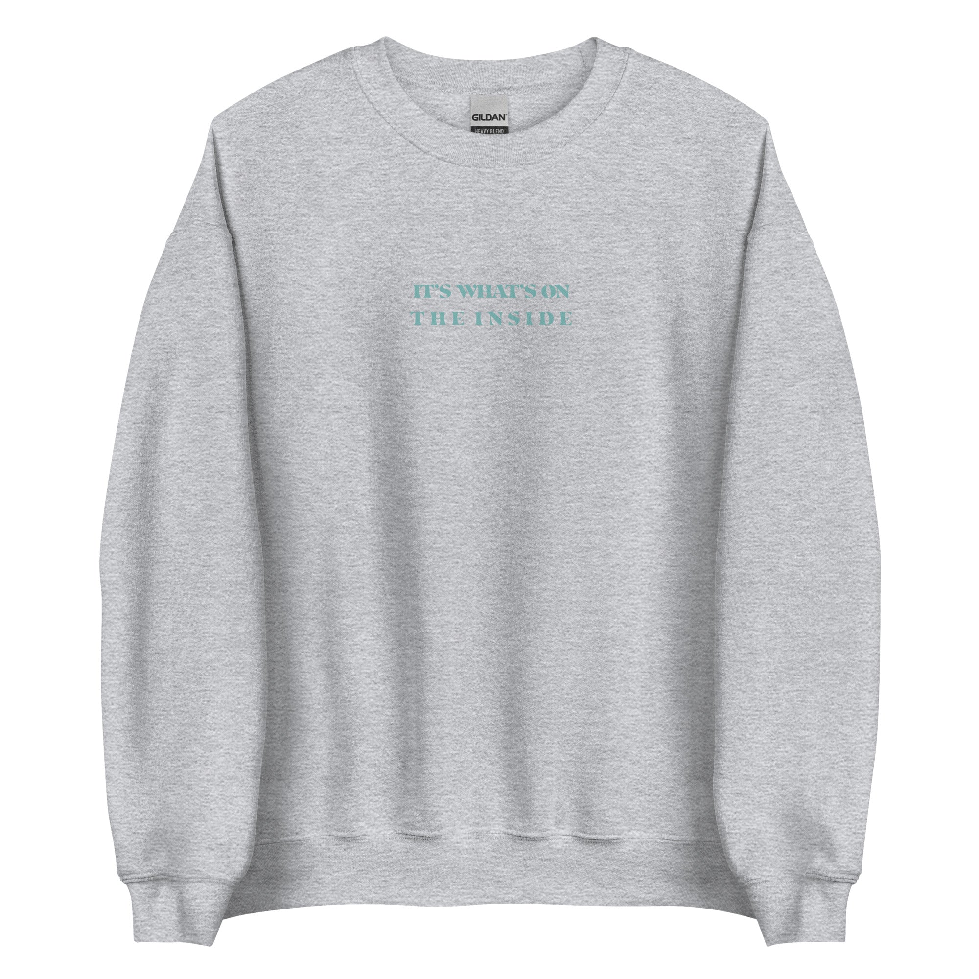 On The Inside | Unisex Sweatshirt Sweatshirt Threads and Thistles Inventory Sport Grey S