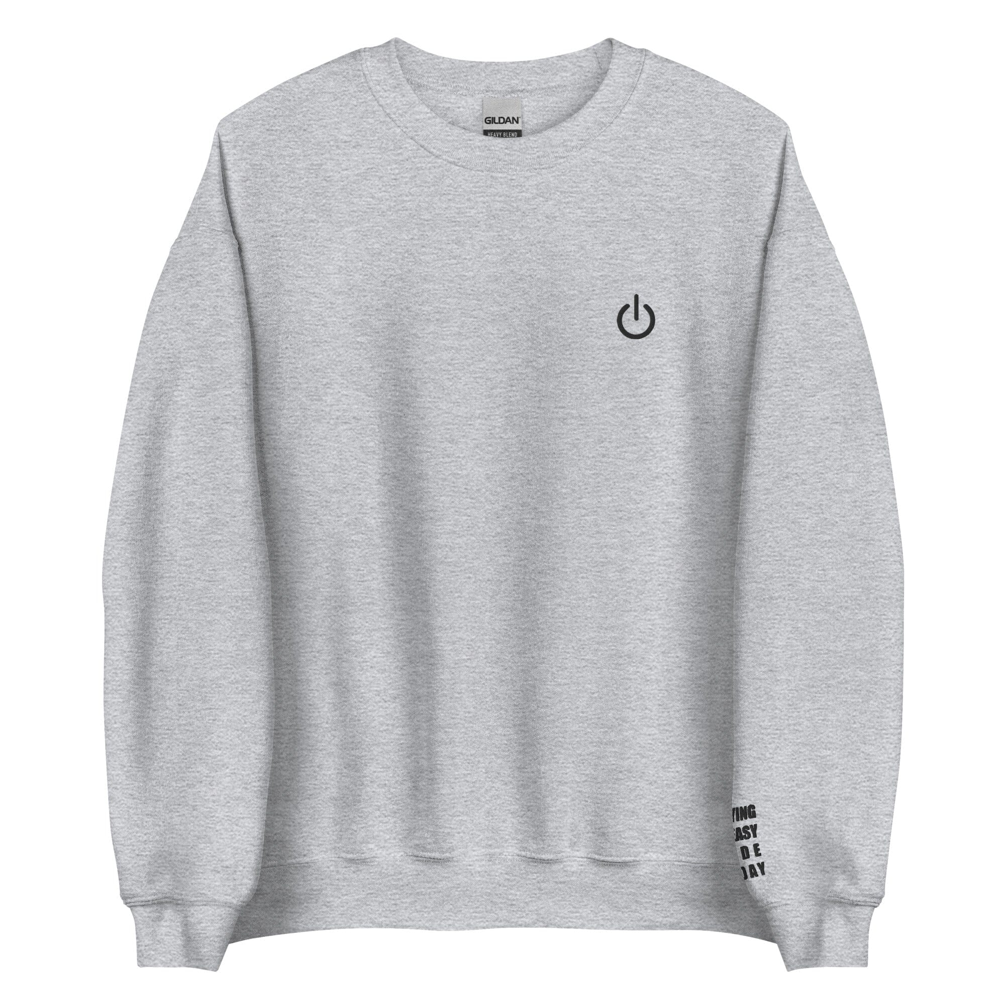 Playing on Easy Mode Today | Unisex Sweatshirt | Gamer Affirmations Threads & Thistles Inventory Sport Grey S