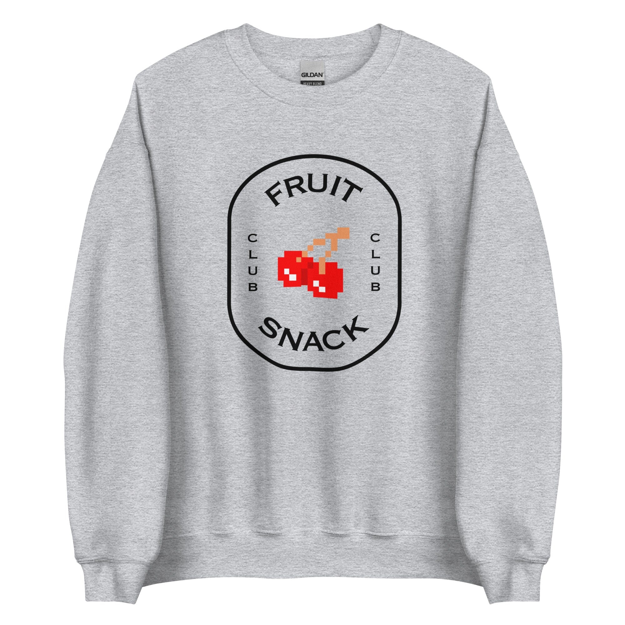 Fruit Snack Club | Unisex Sweatshirt | Retro Gaming Threads & Thistles Inventory Sport Grey S