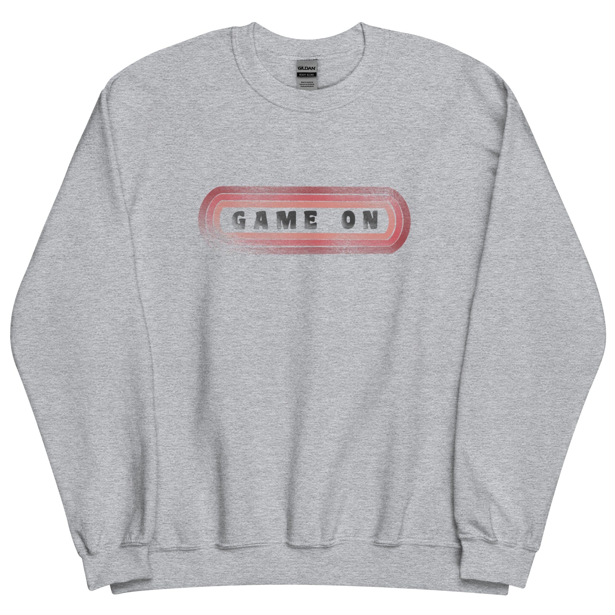 Game On | Unisex Sweatshirt | Retro Gaming Threads & Thistles Inventory Sport Grey S