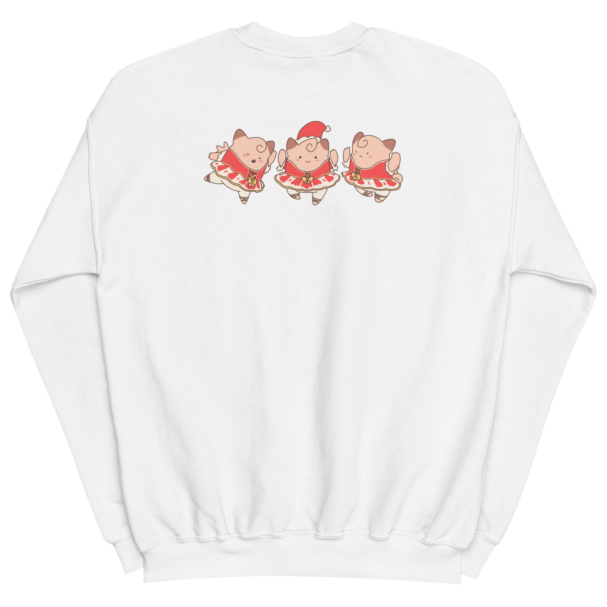 Sugarplum Clefairies | Christmas Pokemon Unisex Sweatshirt Threads & Thistles Inventory