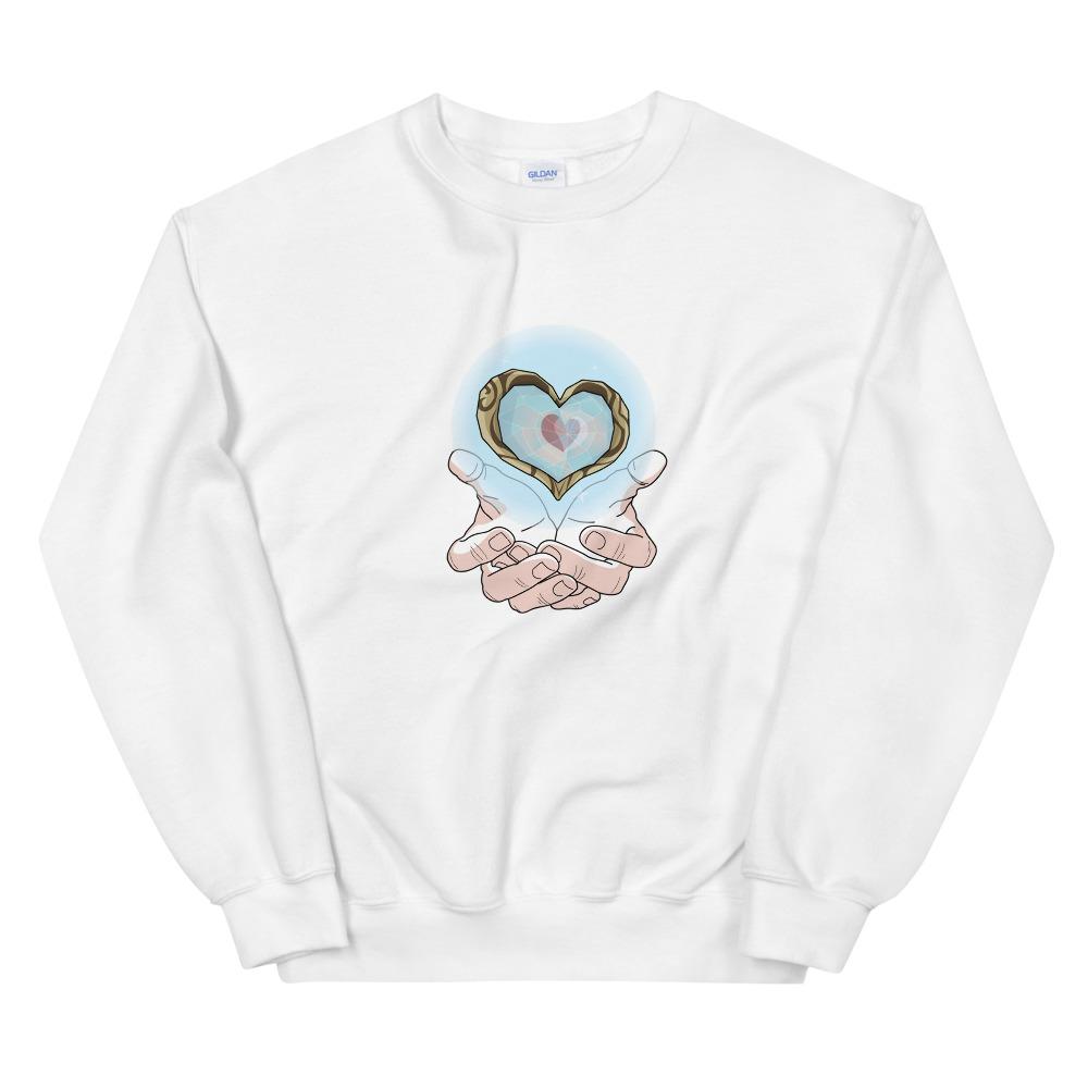 Piece of Heart | Unisex Sweatshirt | The Legend of Zelda Threads and Thistles Inventory White S