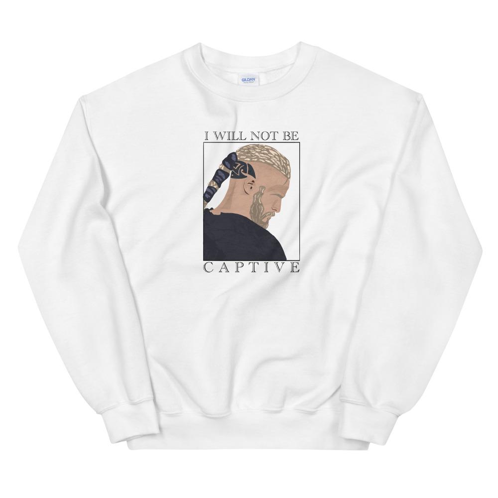 Captive | Unisex Sweatshirt | Assassin's Creed Threads and Thistles Inventory White S