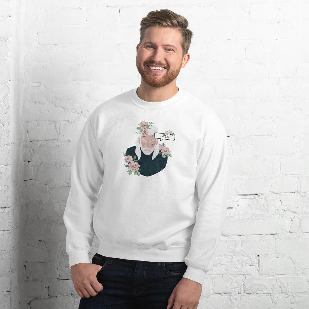 Floral Witcher | Unisex Sweatshirt | The Witcher Threads and Thistles Inventory