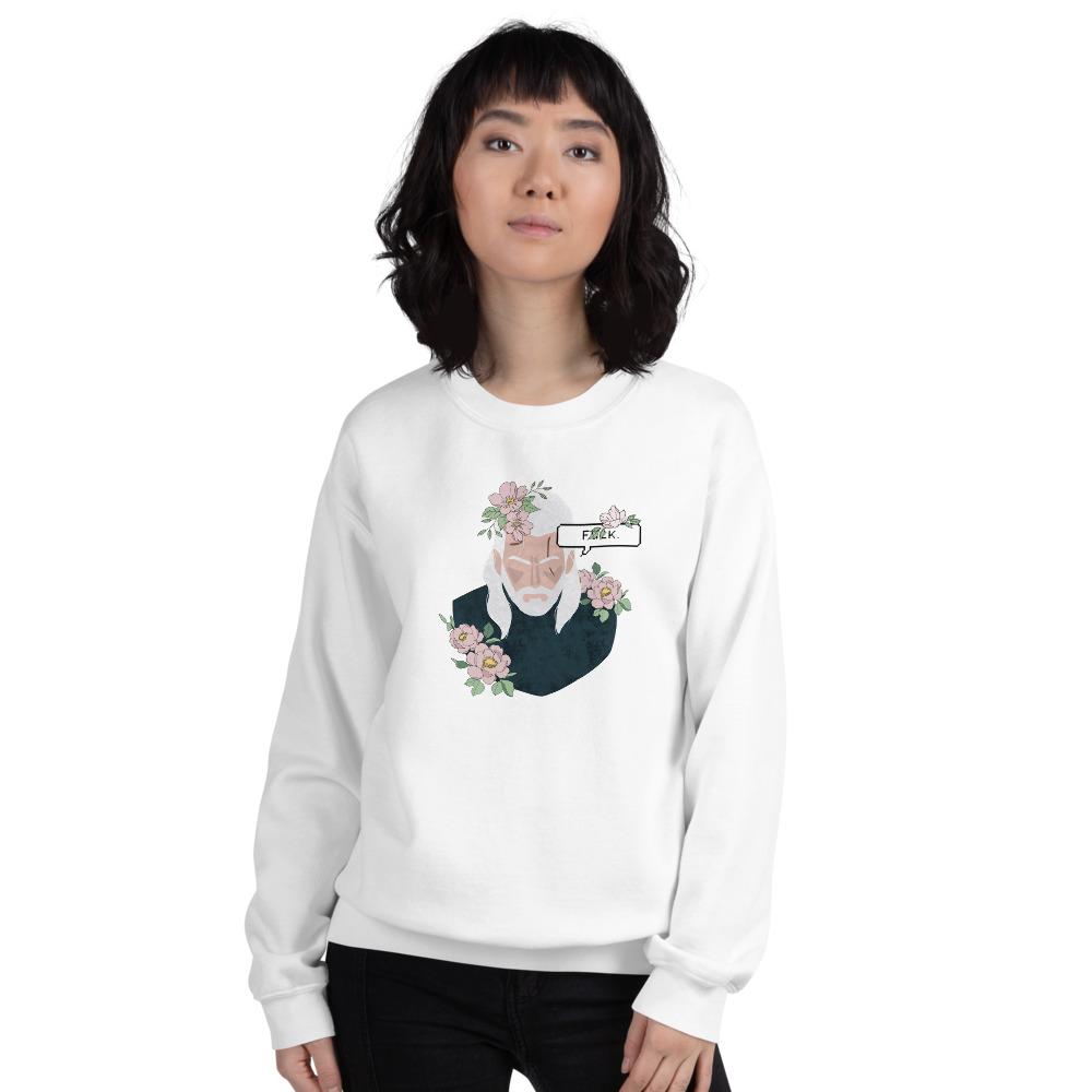 Floral Witcher | Unisex Sweatshirt | The Witcher Threads and Thistles Inventory