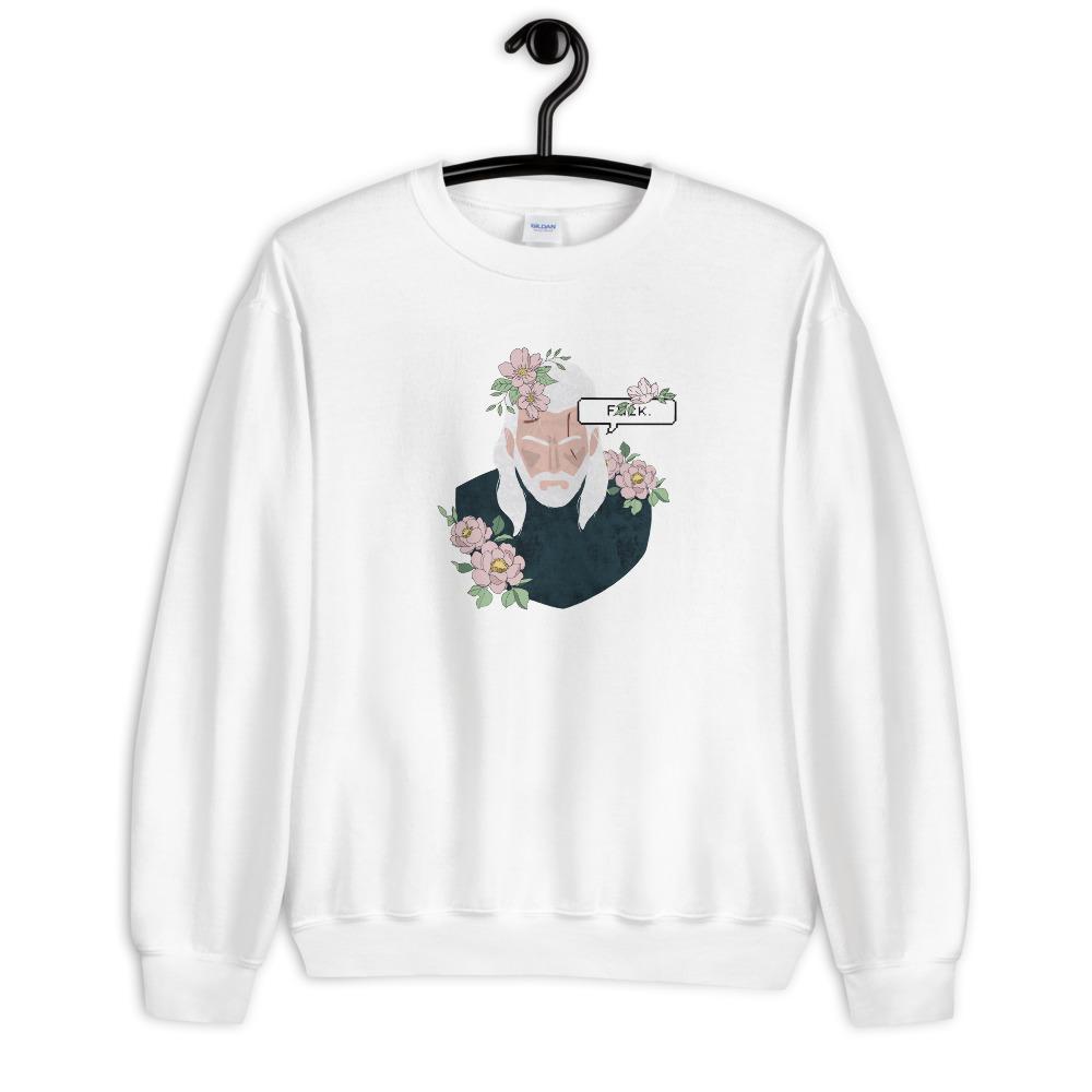 Floral Witcher | Unisex Sweatshirt | The Witcher Threads and Thistles Inventory