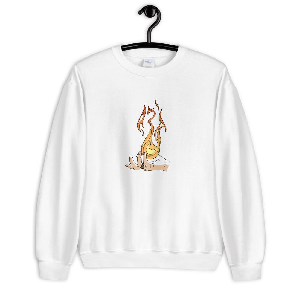 Destruction Spell | Unisex Sweatshirt | Skyrim Threads and Thistles Inventory 