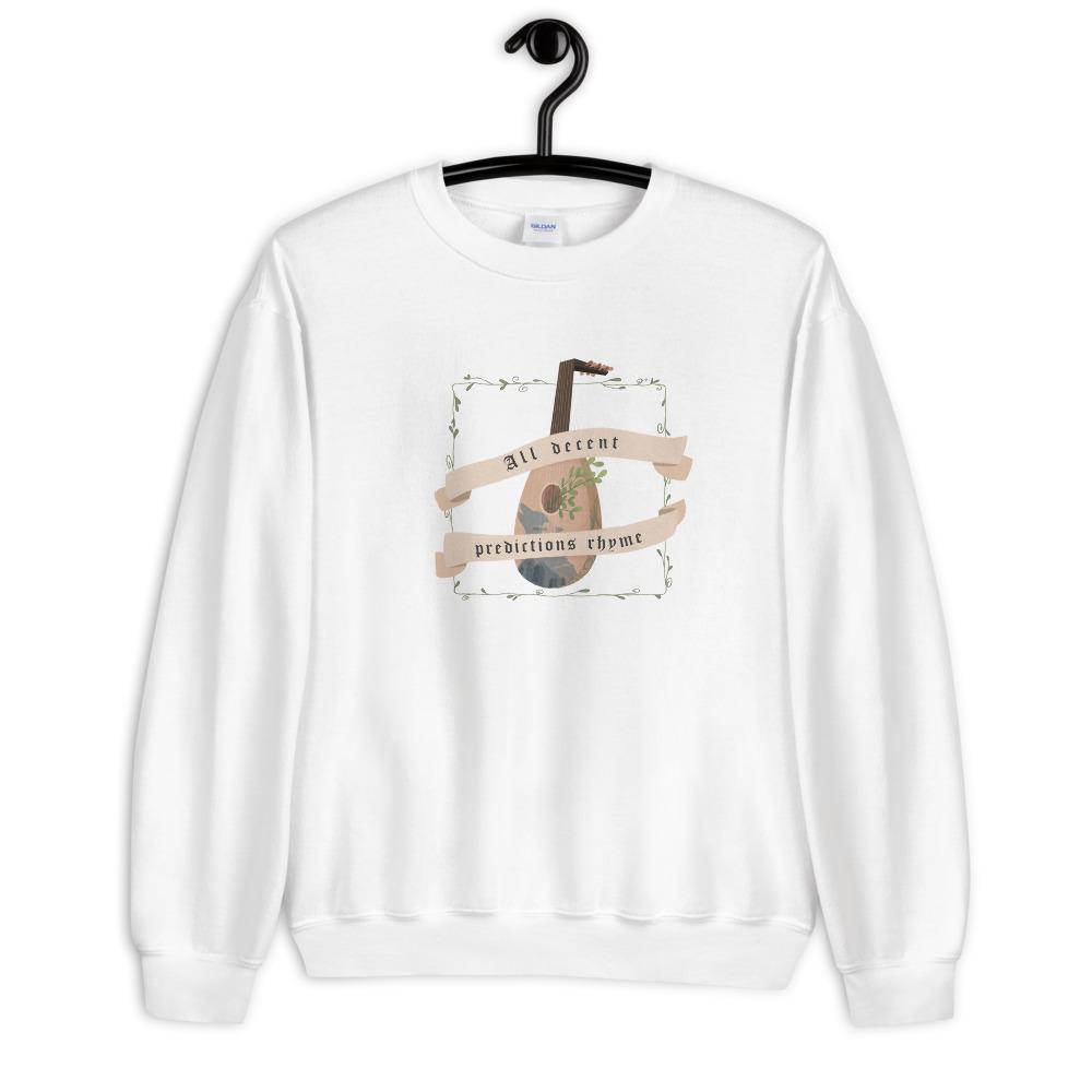 Predictions Rhyme | Unisex Sweatshirt | The Witcher Threads and Thistles Inventory