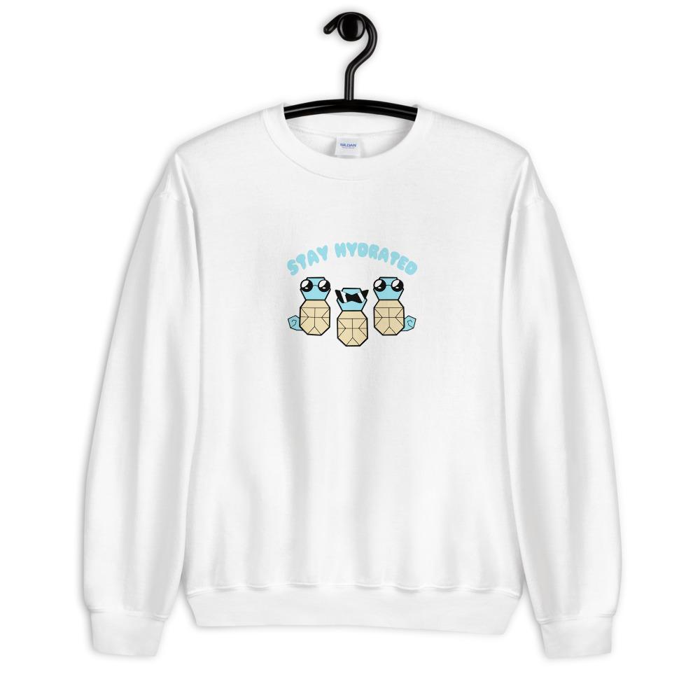 Stay Hydrated | Unisex Sweatshirt | Pokemon Threads and Thistles Inventory