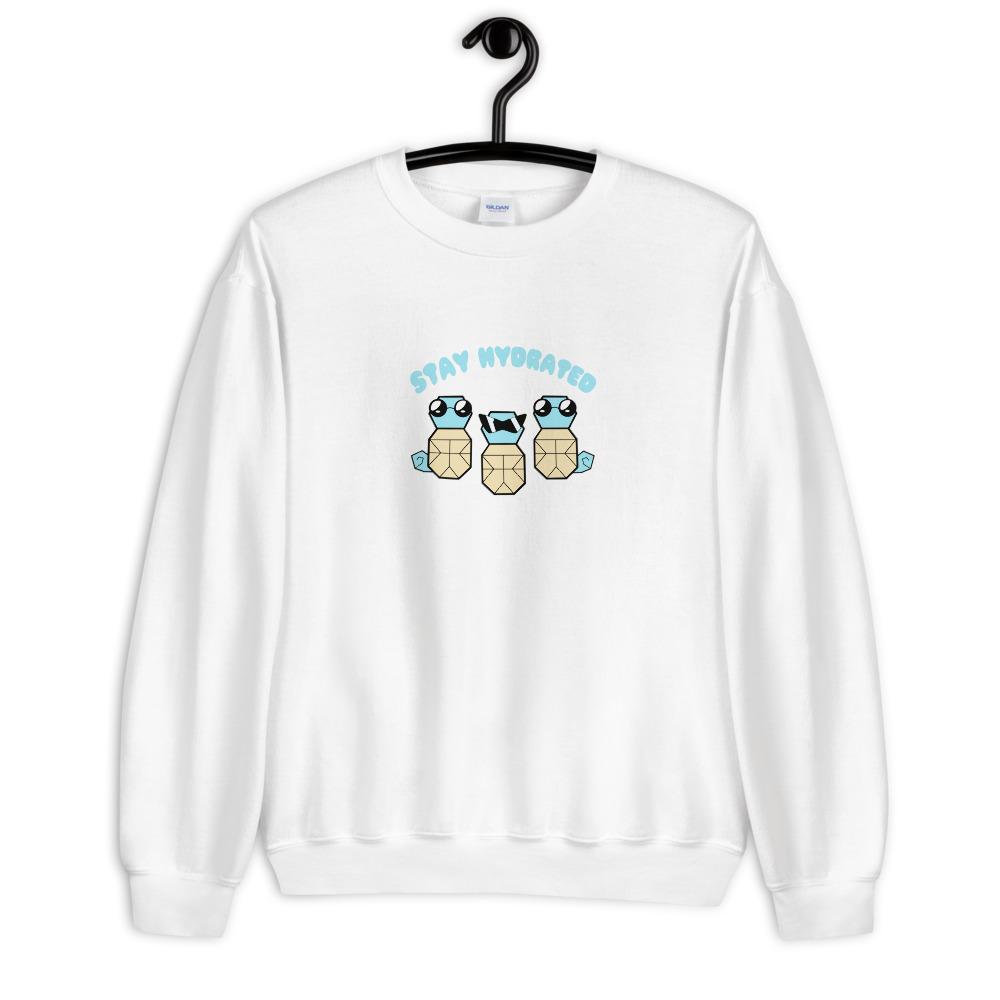 Stay Hydrated | Unisex Sweatshirt | Pokemon Threads and Thistles Inventory 