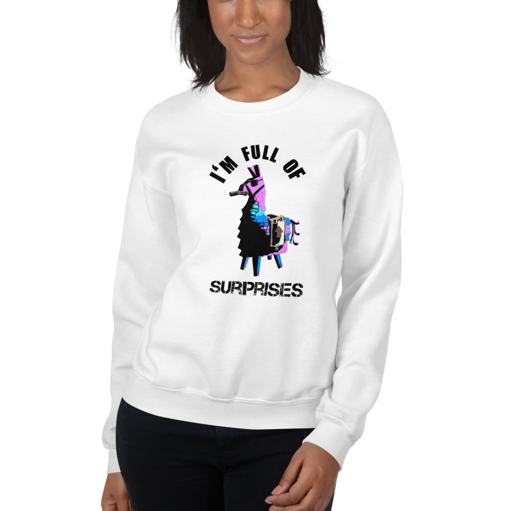 Full of Surprises | Unisex Sweatshirt | Fortnite Threads and Thistles Inventory