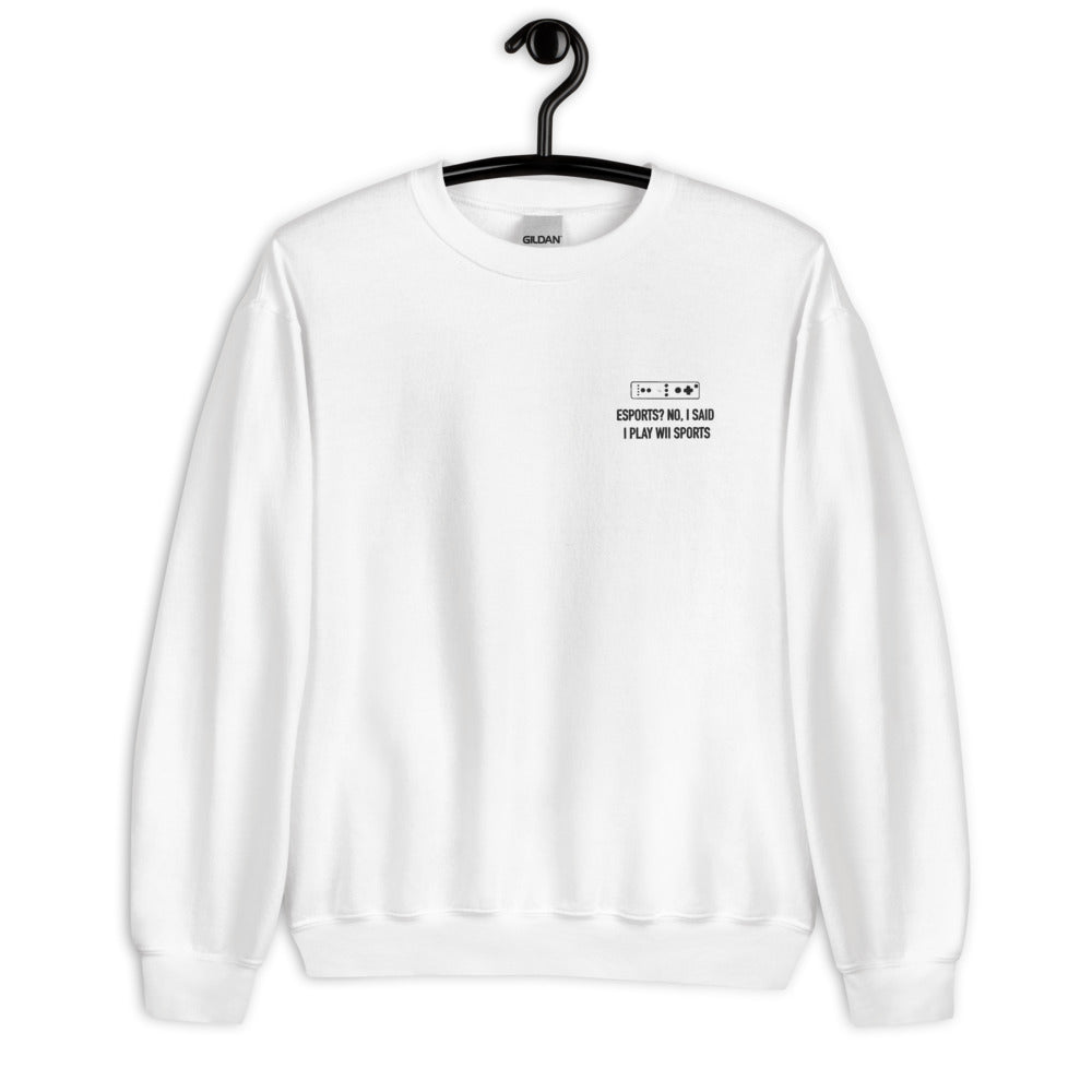 Wii Sports | Unisex Sweatshirt | Feminist Gamer Threads and Thistles Inventory