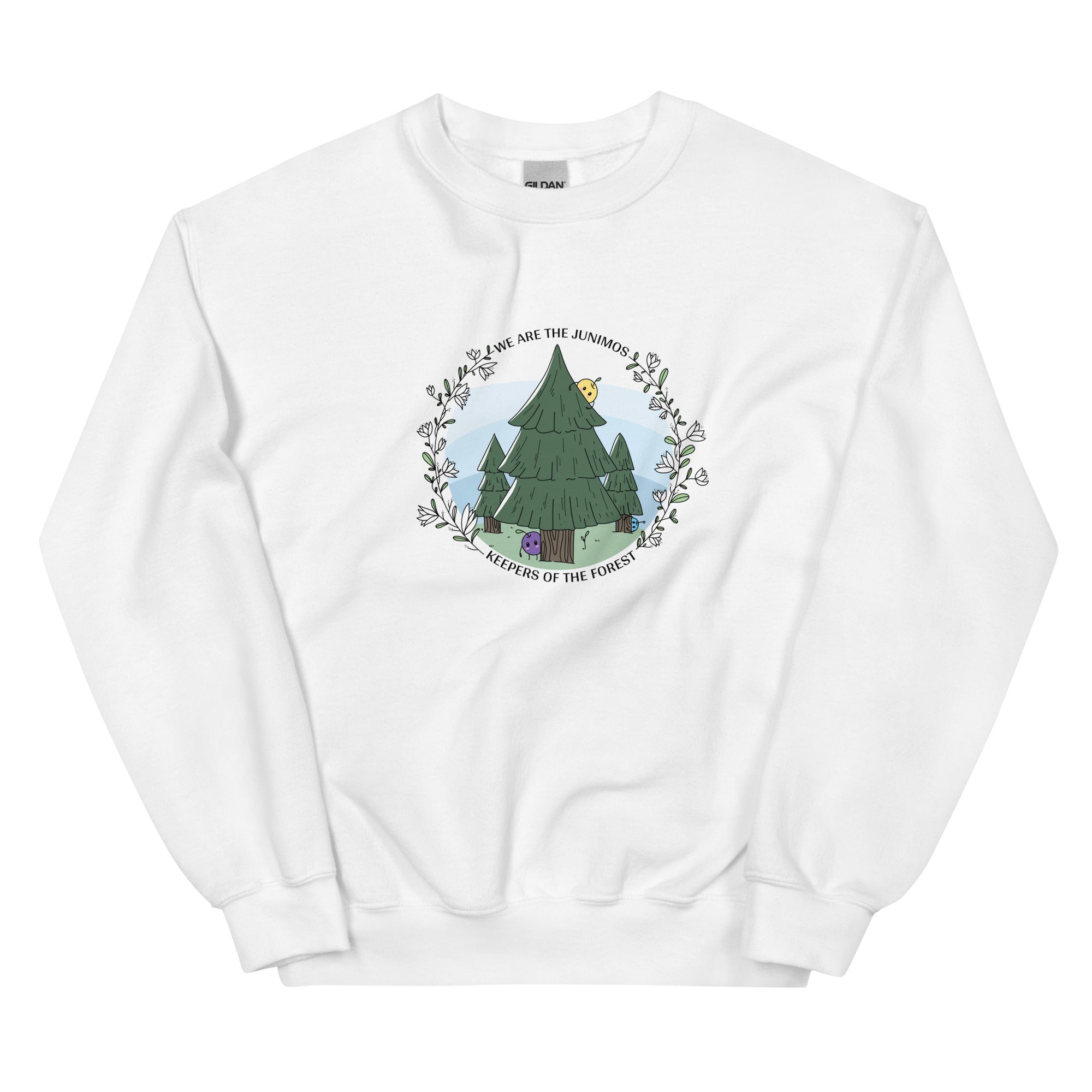 Junimo | Unisex Sweatshirt | Stardew Valley Threads and Thistles Inventory White S 