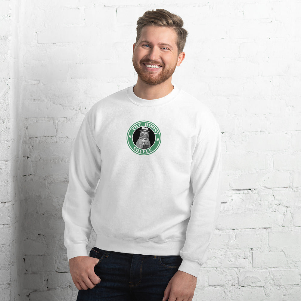 The Roost Coffee | Unisex Sweatshirt | Animal Crossing Threads and Thistles Inventory