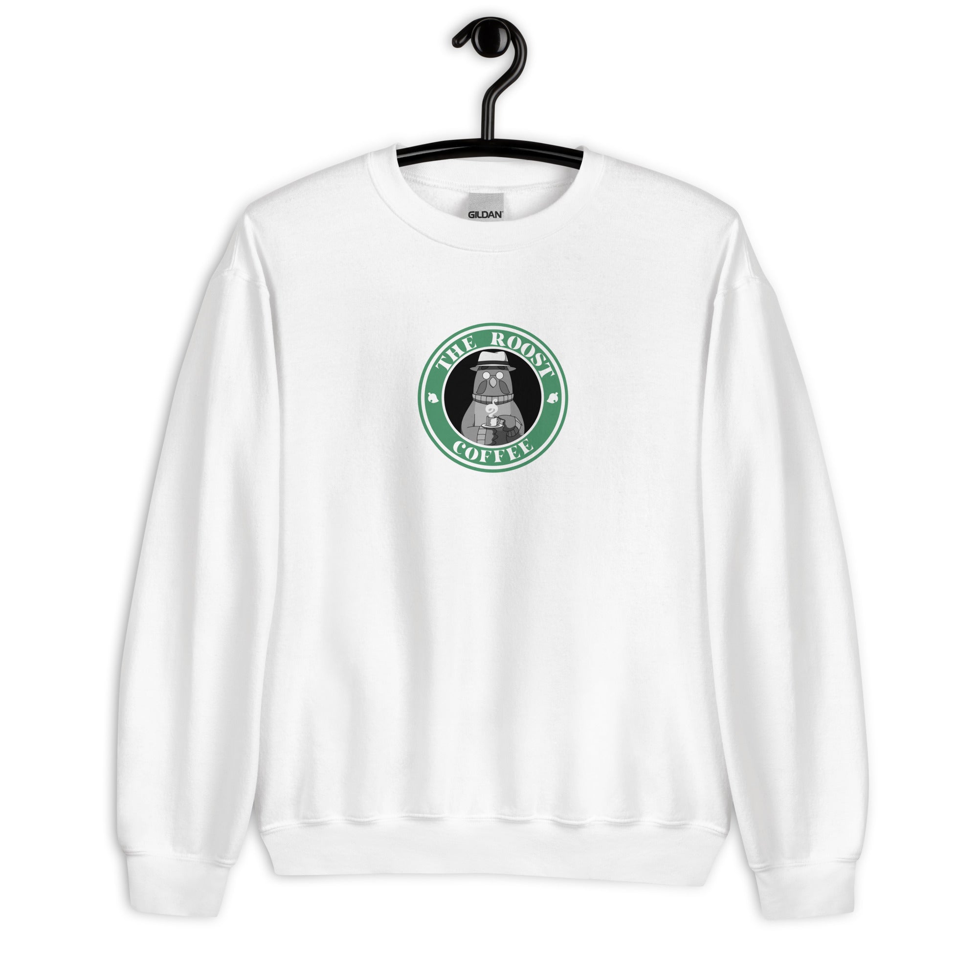 The Roost Coffee | Unisex Sweatshirt | Animal Crossing Threads and Thistles Inventory