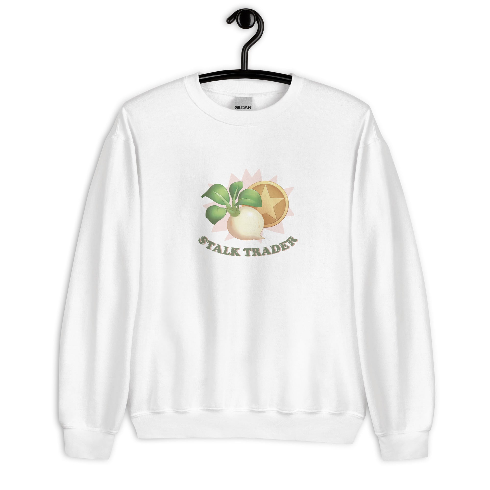 Stalk Trader | Unisex Sweatshirt | Animal Crossing Threads and Thistles Inventory