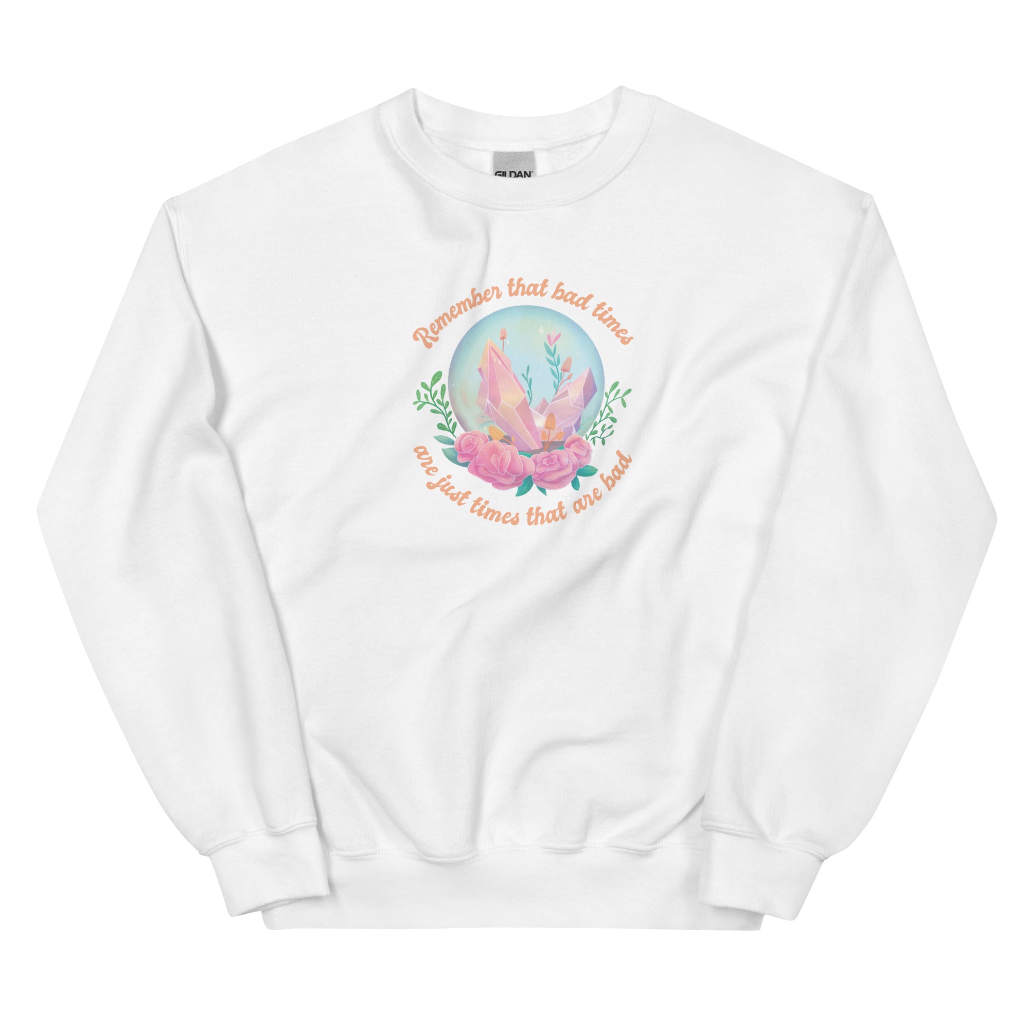 Remember | Unisex Sweatshirt | Animal Crossing Threads and Thistles Inventory White S