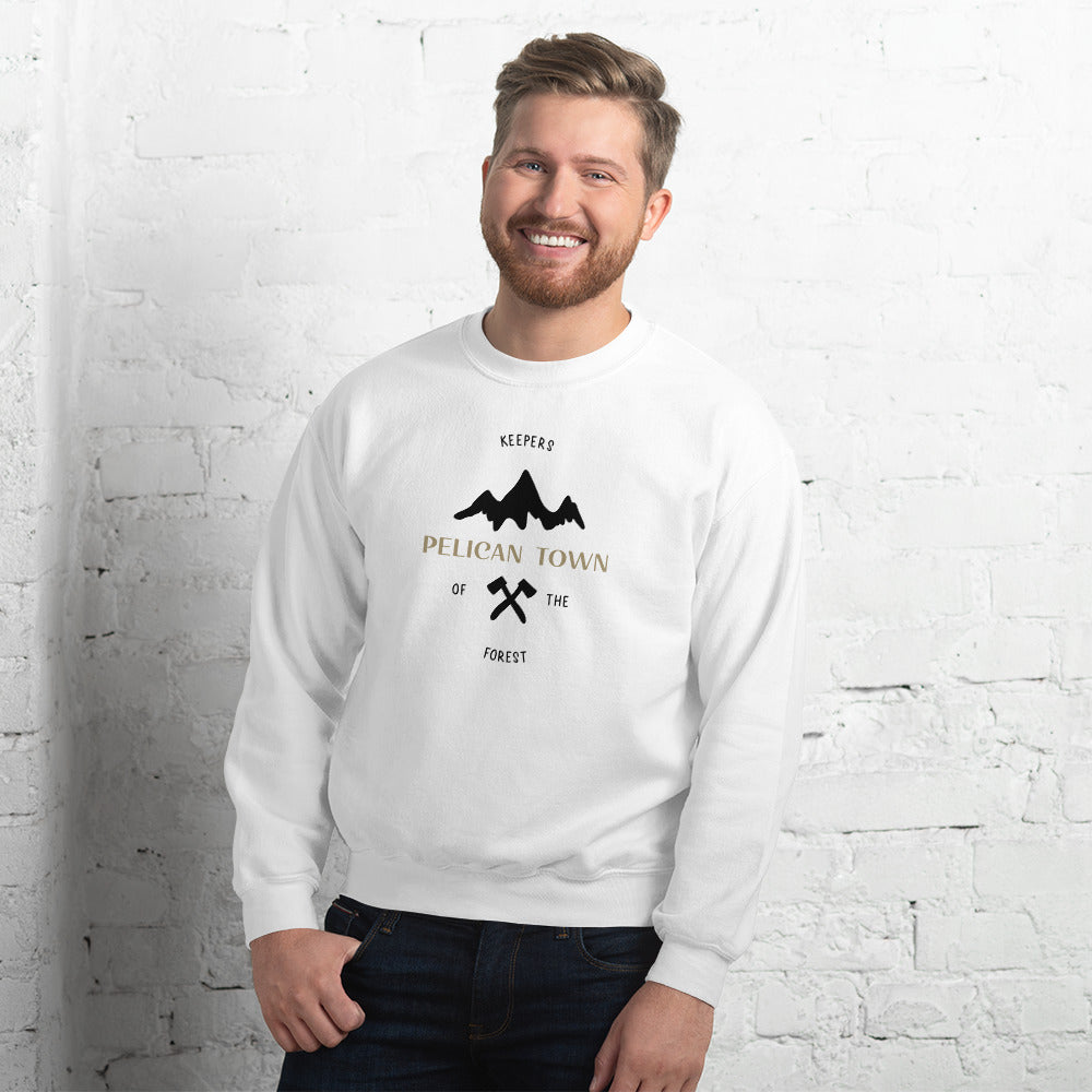 Pelican Town | Unisex Sweatshirt | Stardew Valley Threads and Thistles Inventory