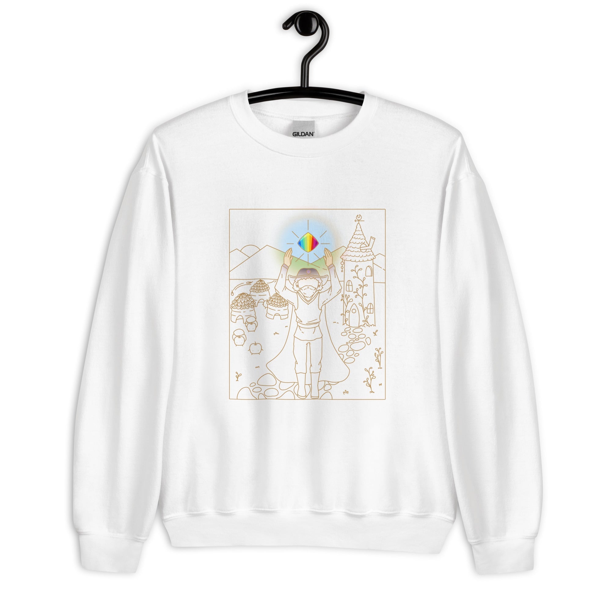 Wizard Tarot | Unisex Sweatshirt | Stardew Valley Threads and Thistles Inventory 