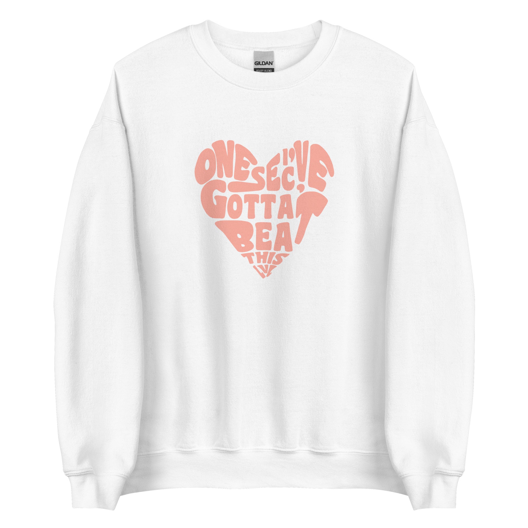 Beat This Level | Unisex Sweatshirt Threads and Thistles Inventory White S
