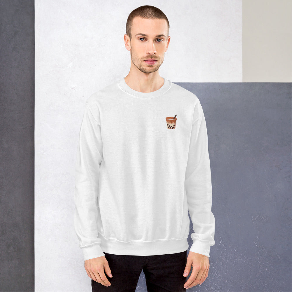 Pixel Boba | Unisex Sweatshirt | Cozy Gamer Threads and Thistles Inventory