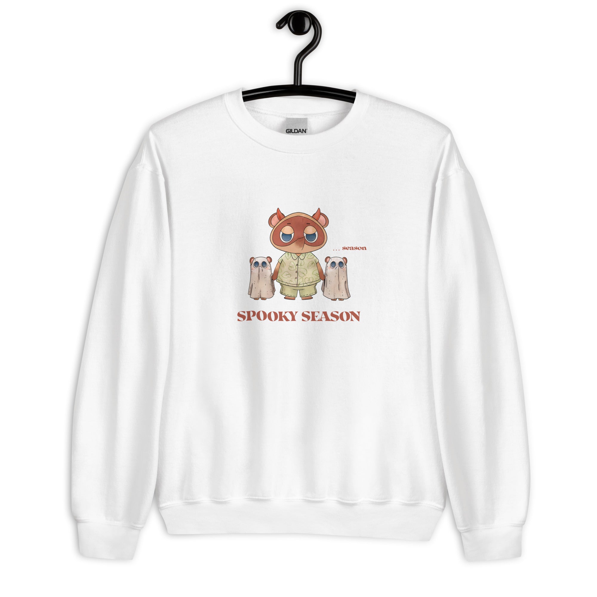 Spooky Season | Unisex Sweatshirt | Animal Crossing Fall Cozy Gamer Threads and Thistles Inventory