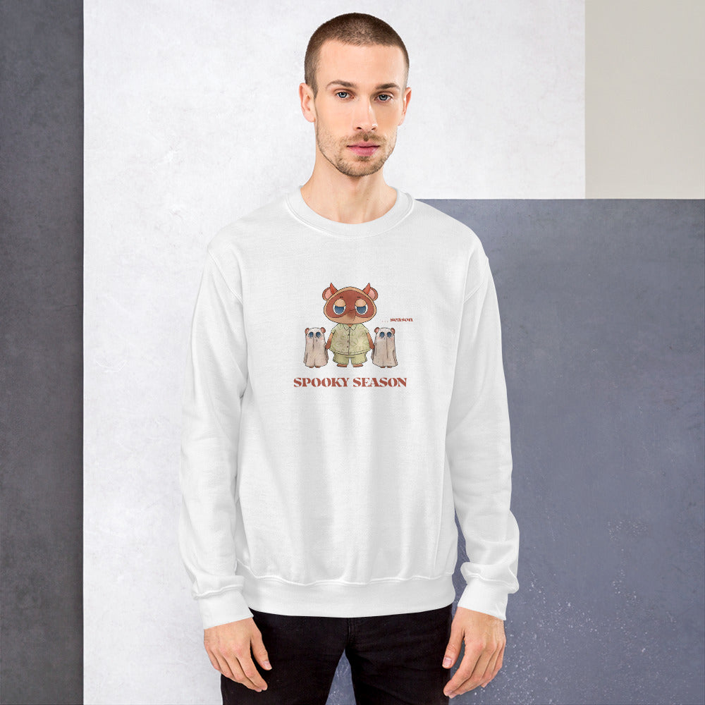 Spooky Season | Unisex Sweatshirt | Animal Crossing Fall Cozy Gamer Threads and Thistles Inventory