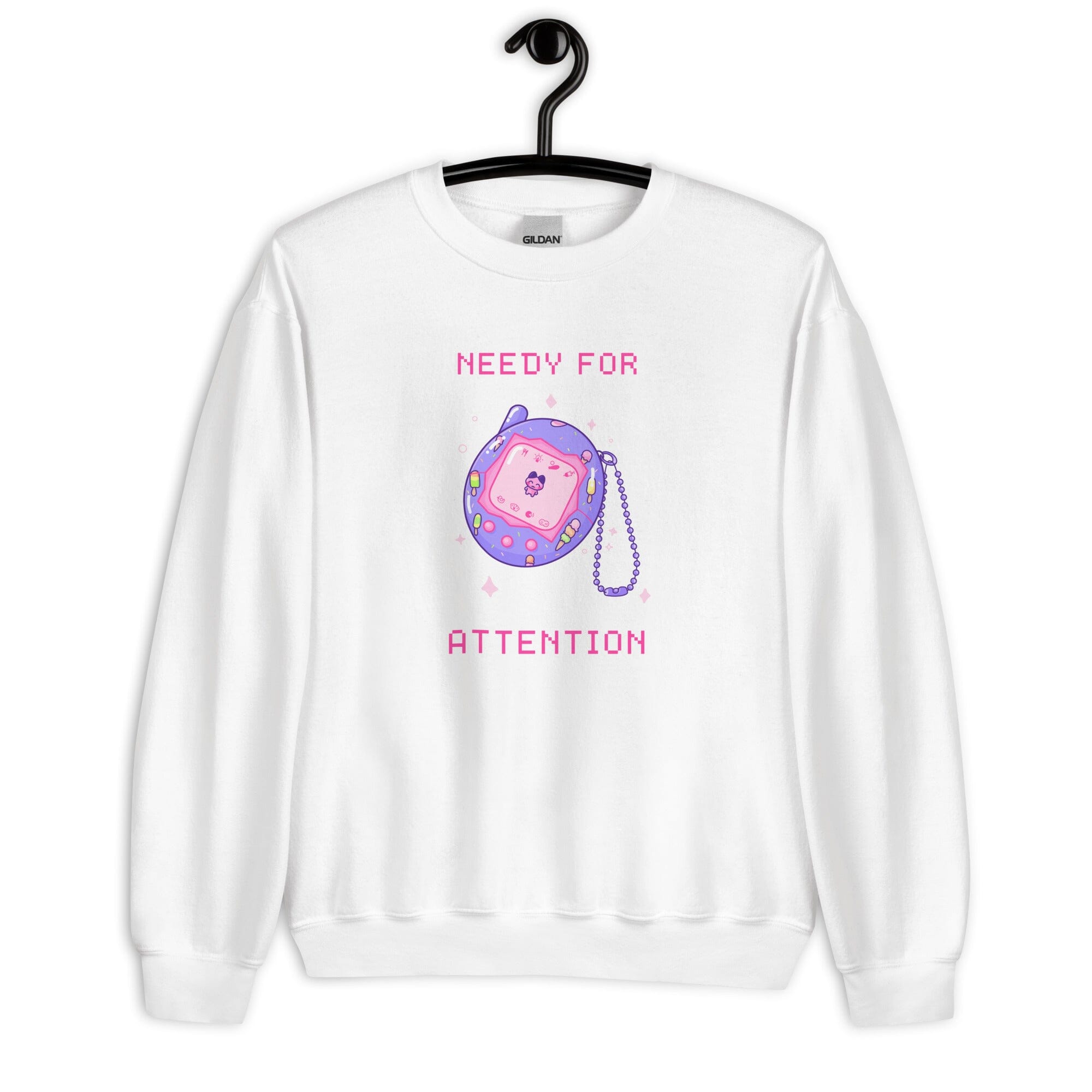 Needy for Attention | Unisex Sweatshirt | Retro Gaming Threads & Thistles Inventory