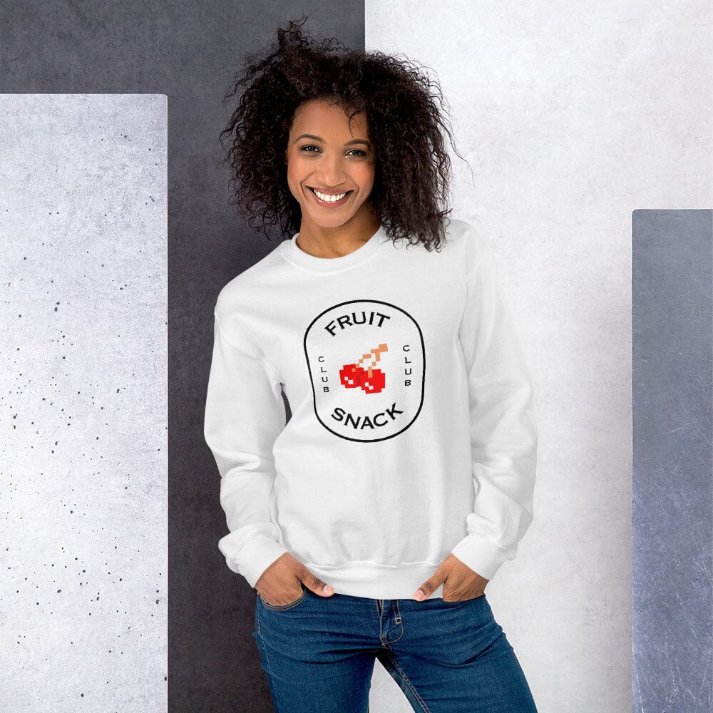 Fruit Snack Club | Unisex Sweatshirt | Retro Gaming Threads & Thistles Inventory